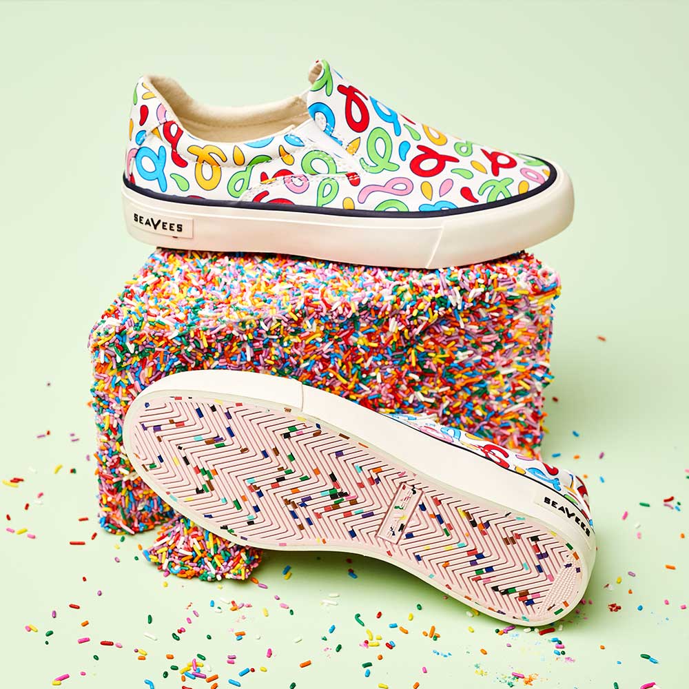 Rainbow slip on shoes online