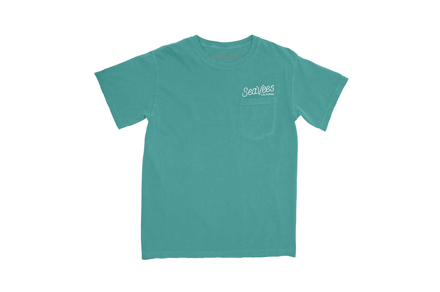 SeaVees - 24 Mason Pocket Tee - Seafoam