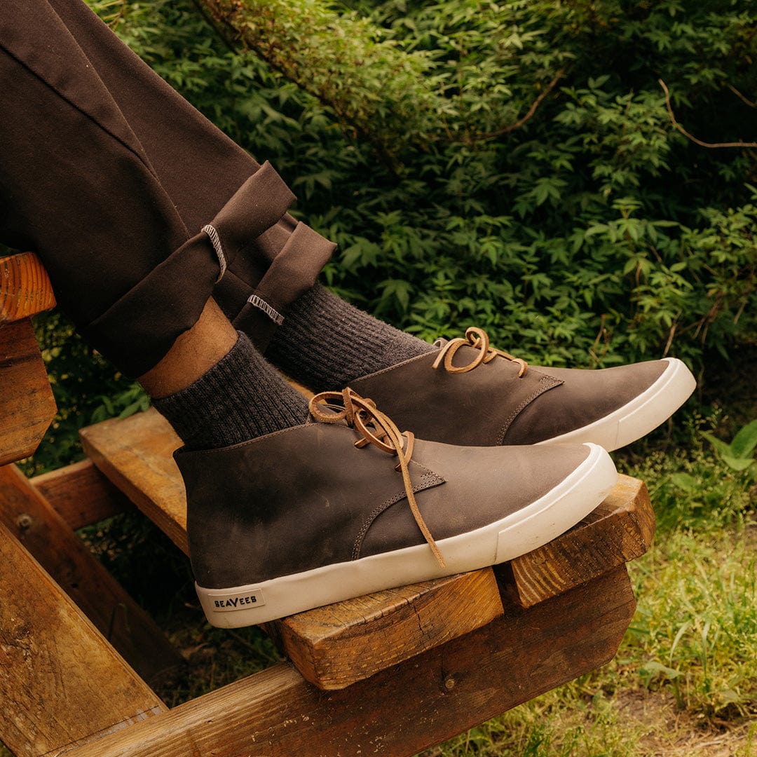 Charcoal best sale desert boots