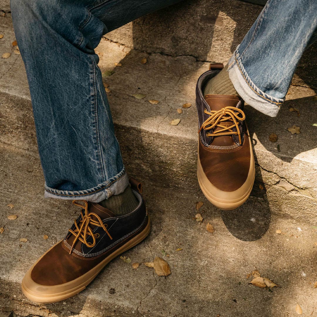 Mens - Carson 3 Eye Boot - Peacoat Navy / Bark