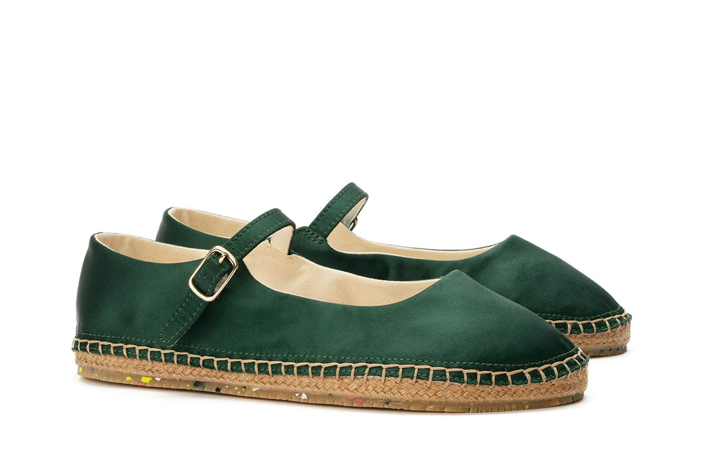 Womens - Miramar Espadrille - Bottle Green