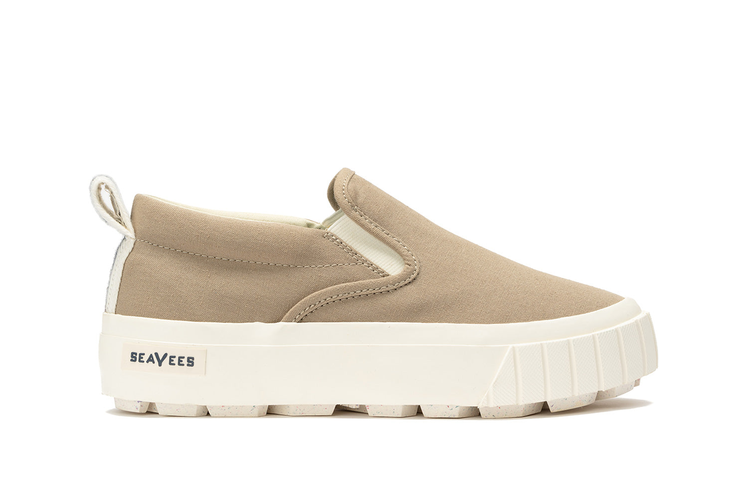 Womens - Fairfax Lug Slip On Platform - Stone