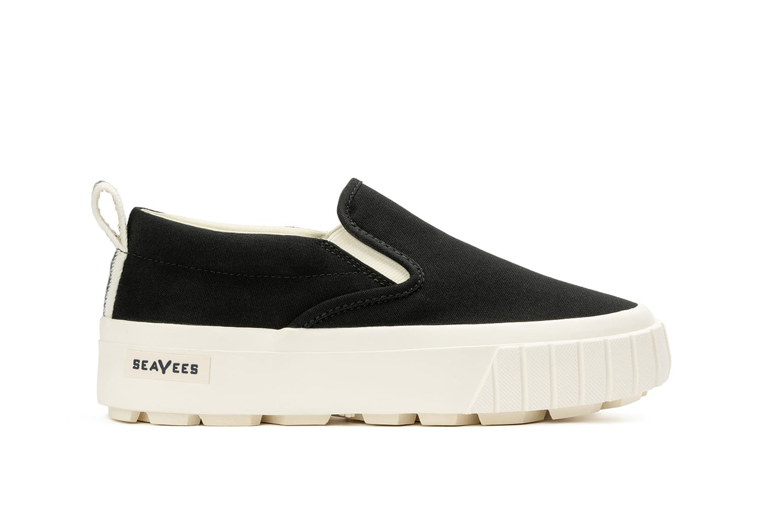 Suede slip on fashion platform shoes