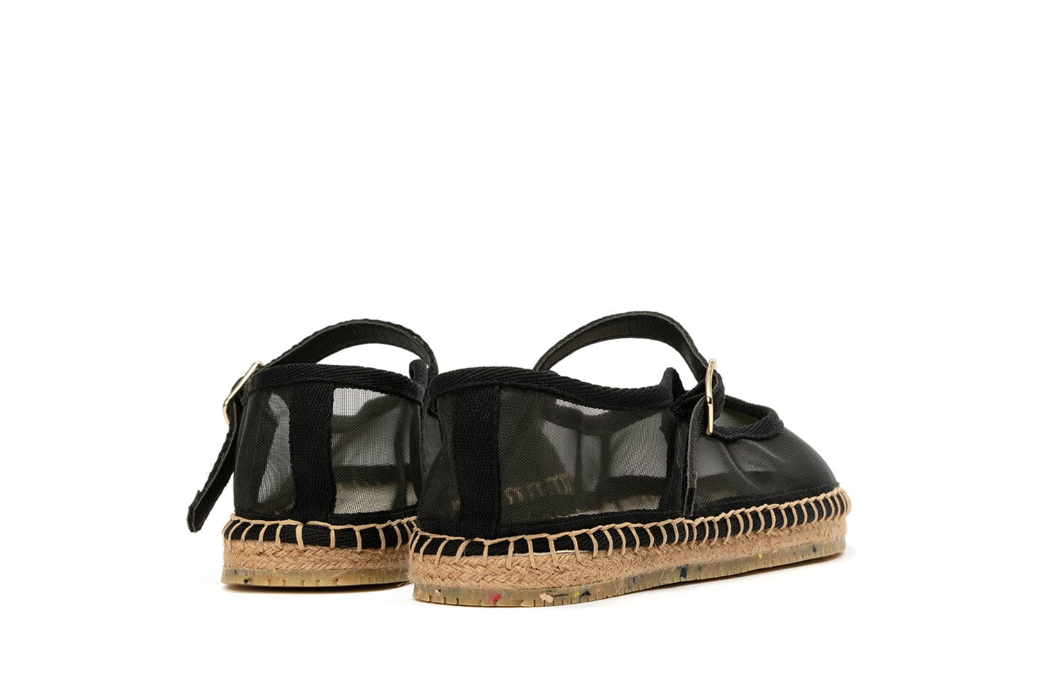 Chanel black mesh espadrilles on sale