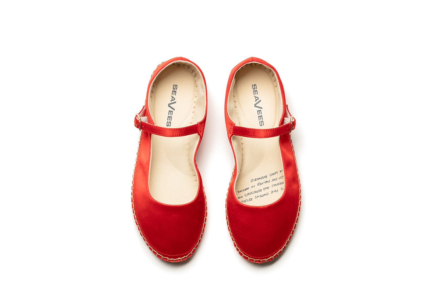 Womens Miramar Espadrille Strawberry SeaVees