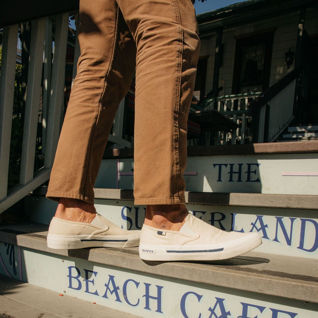 Mens - SeaChange Slip On - Natural – SeaVees