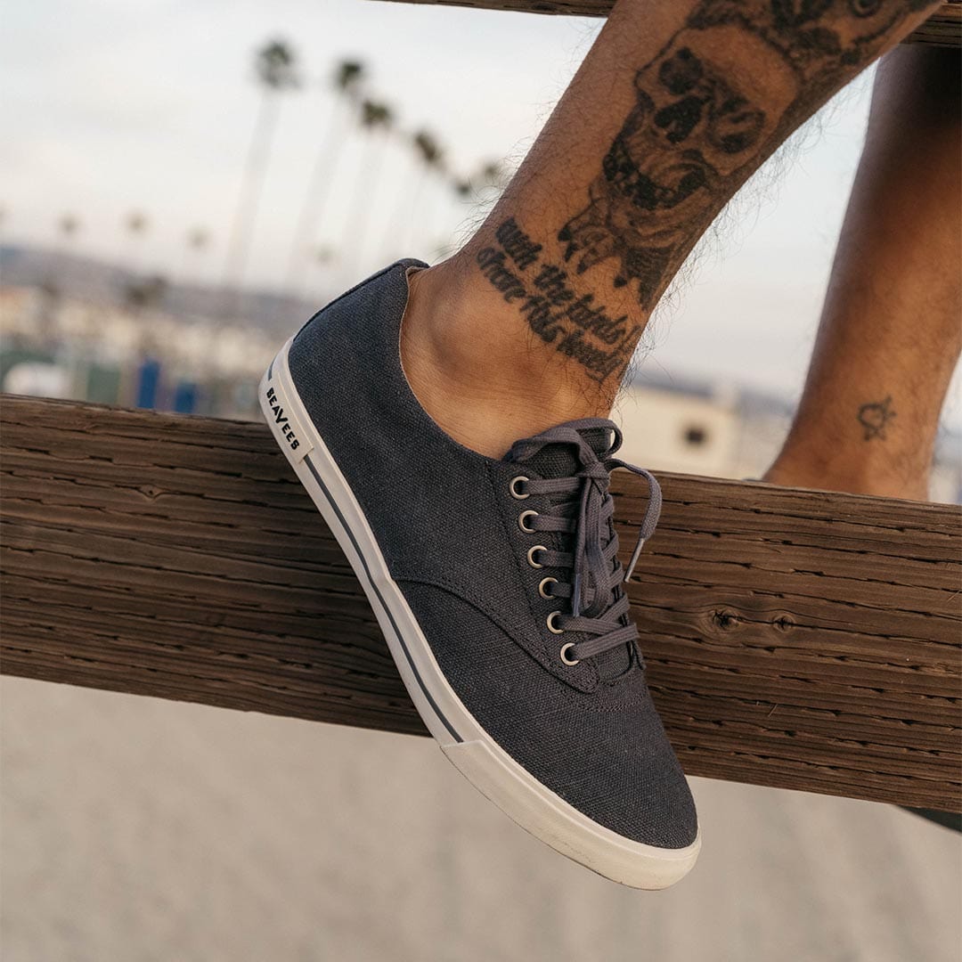 Mens - Hermosa Sneaker Original - Slate Navy – SeaVees