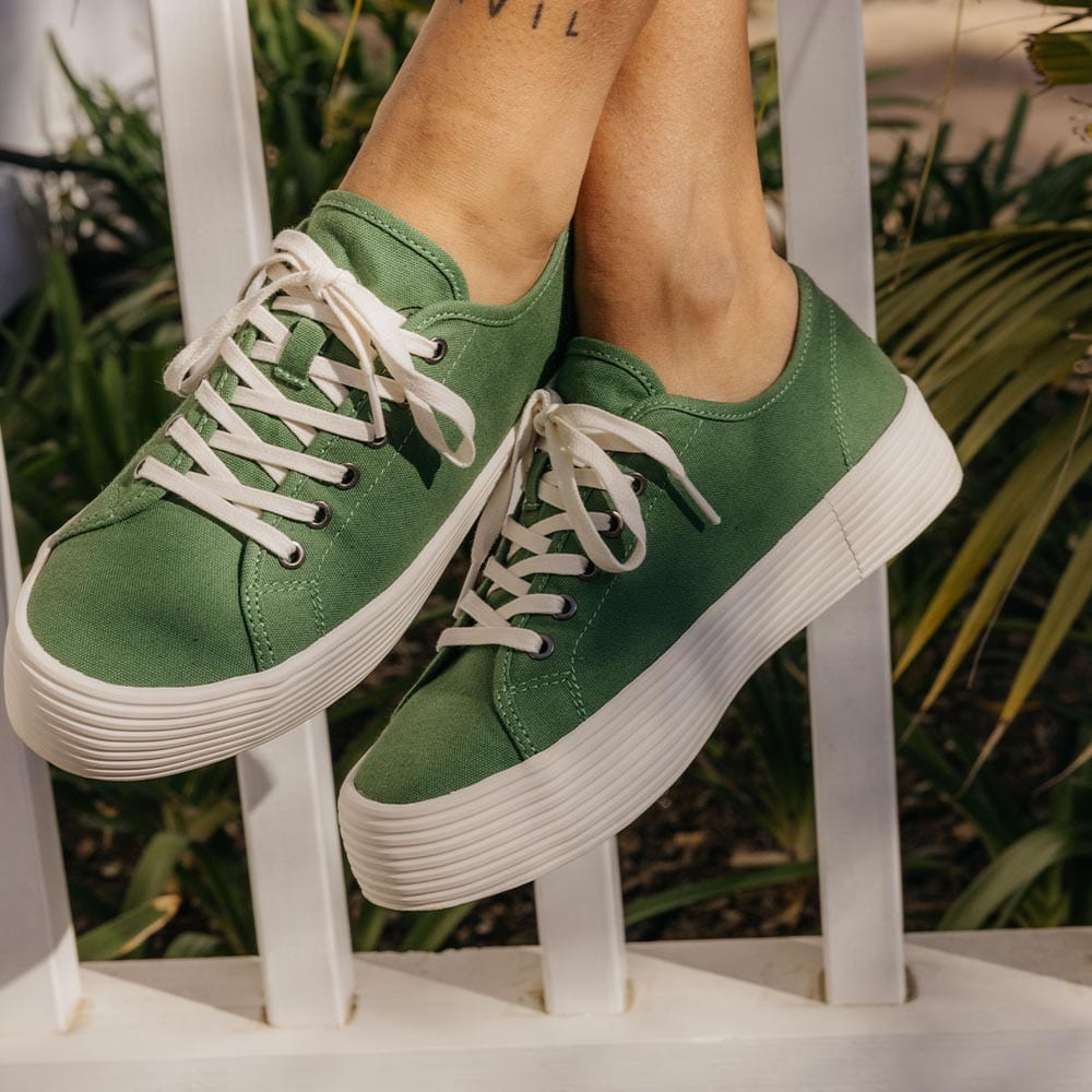 Women's Monterey Platform Sneaker Cactus | SeaVees Shoes